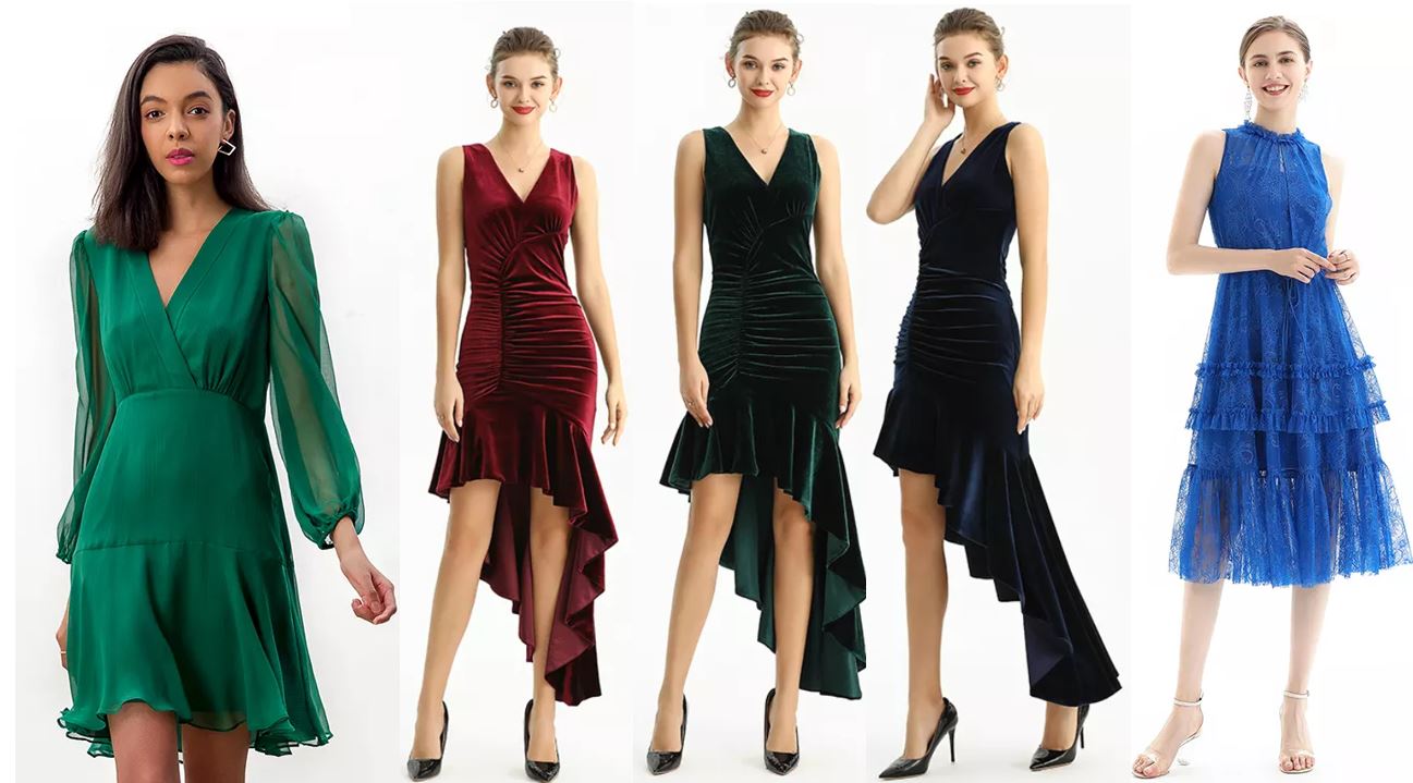 新年礼服 - 珠宝颜色